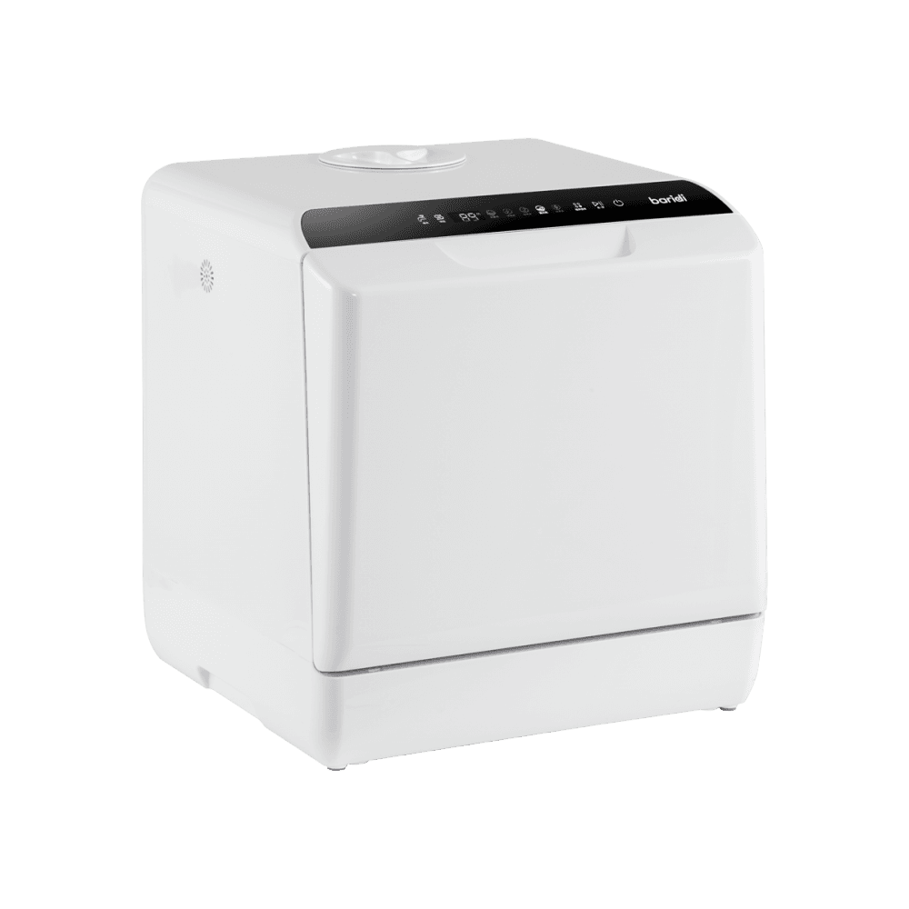 Baridi 2-4 Place Settings Mini Portable Tabletop Dishwasher, 5 Wash Functions Model No- DH224A