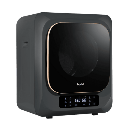 Baridi Tabletop Tumble Dryer with Digital Controls 2.5kg Capacity - Black Model No- DH229