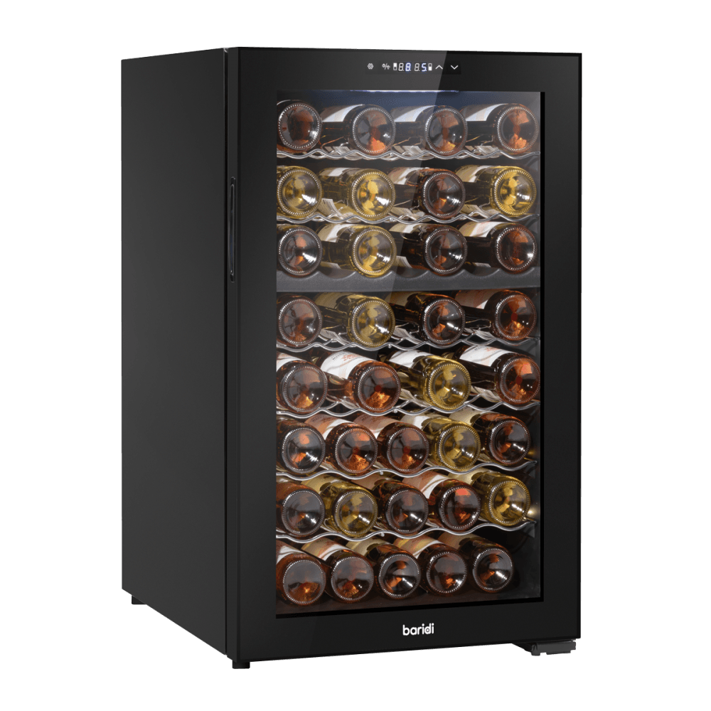Baridi 52 Bottle Dual Zone Wine Fridge & Cooler Model No- DH236