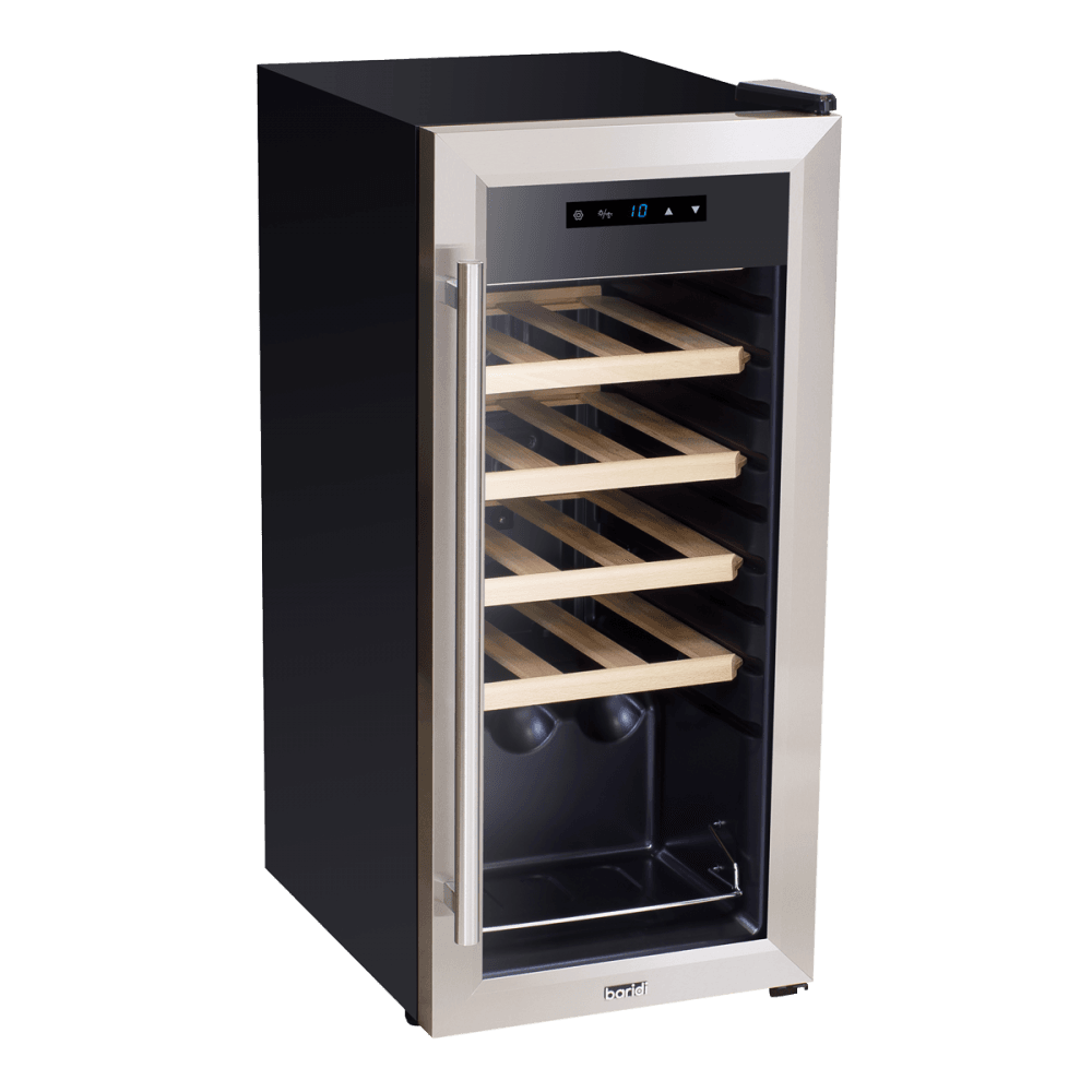 Baridi 18 Bottle Wine Fridge & Cooler - Stainless Steel Model No- DH29