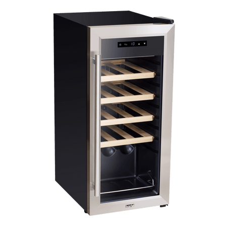 Baridi 18 Bottle Wine Fridge & Cooler - Stainless Steel Model No- DH29