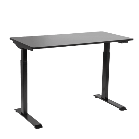 Dellonda Single Motor Ultra-Quiet Adjustable-Height Electric Sit/Stand Desk - Black Desktop Model No- DH55