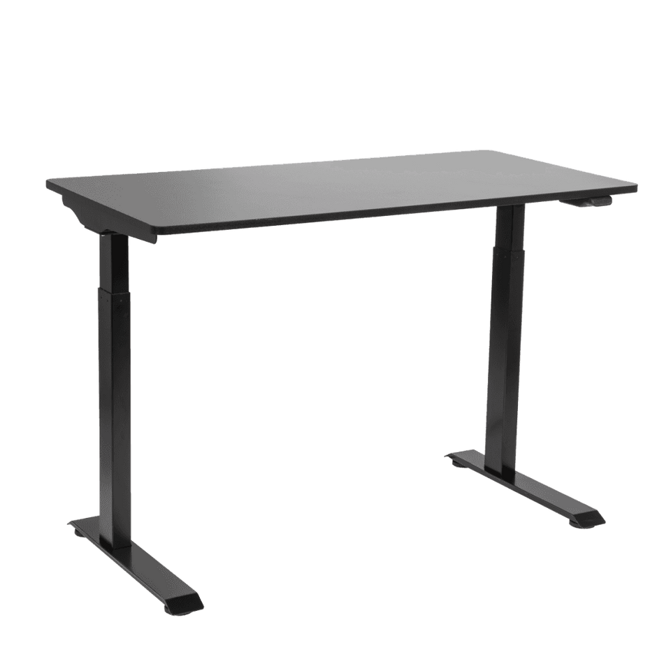 Dellonda Single Motor Ultra-Quiet Adjustable-Height Electric Sit/Stand Desk - Black Desktop Model No- DH55