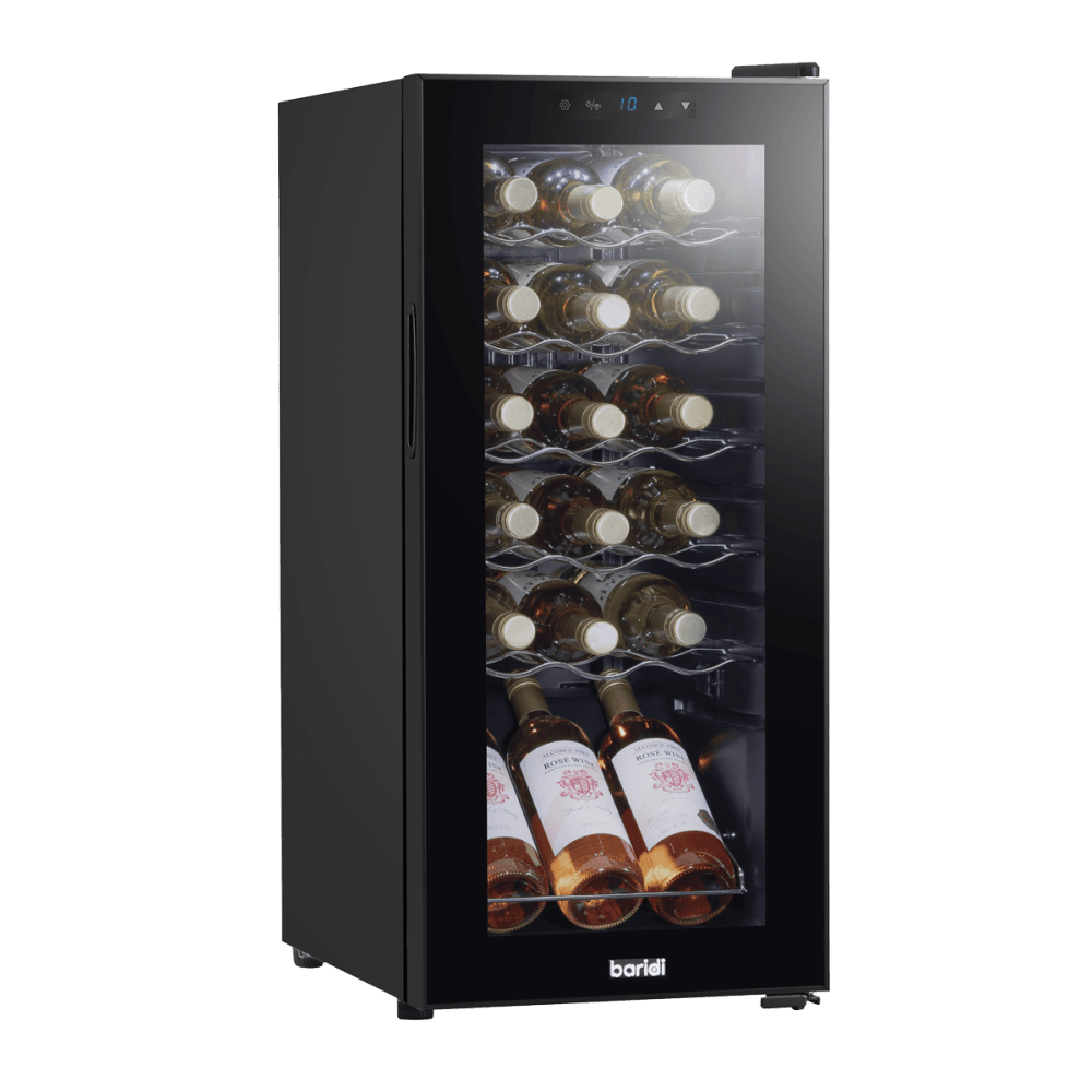Baridi 18 Bottle Wine Fridge & Cooler - Black Model No- DH6