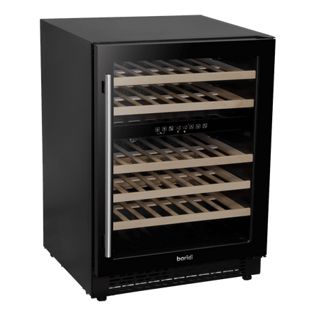 Baridi 46 Bottle Under-Counter/Freestanding Dual Zone Fridge & Cooler 60cm Model No- DH79