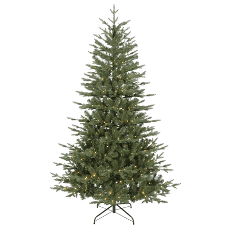 Dellonda Pre-Lit Hinged Christmas Tree with 190 Warm White LED Lights 5ft(150cm) Model No- DH80