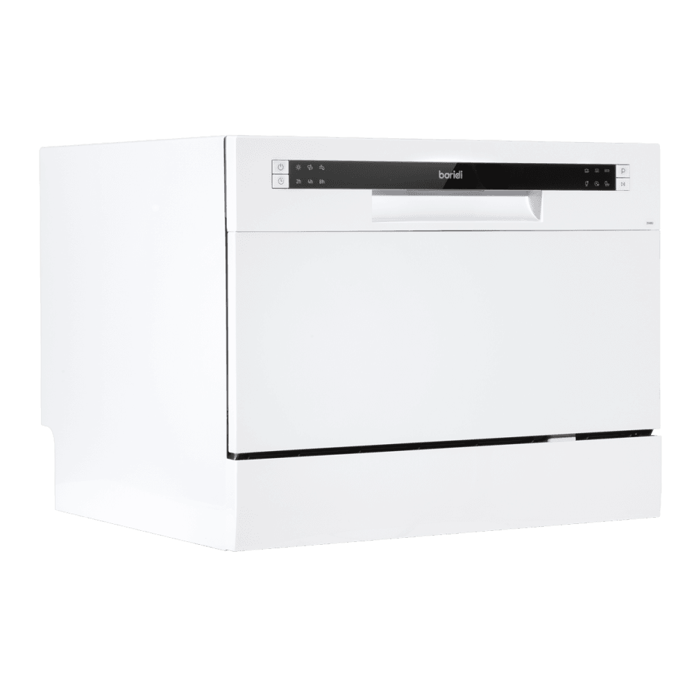 Baridi Tabletop Dishwasher 6 Place Settings 6.5L Capacity - White Model No- DH83