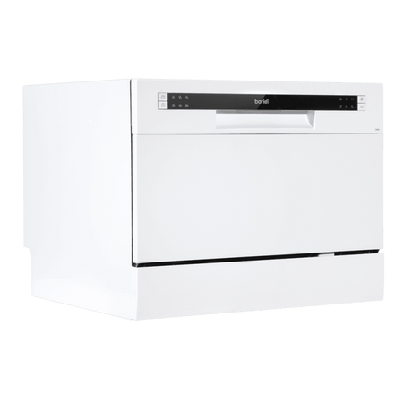 Baridi Tabletop Dishwasher 6 Place Settings 6.5L Capacity - White Model No- DH83