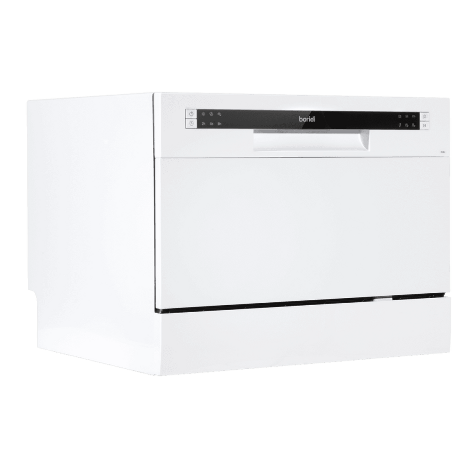 Baridi Tabletop Dishwasher 6 Place Settings 6.5L Capacity - White Model No- DH83