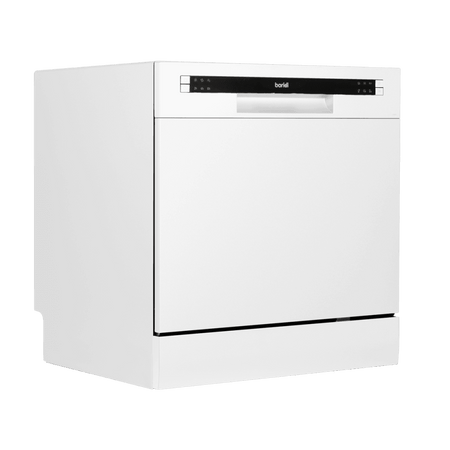 Baridi Tabletop Dishwasher 8 Place Settings 8L Capacity - White Model No- DH86