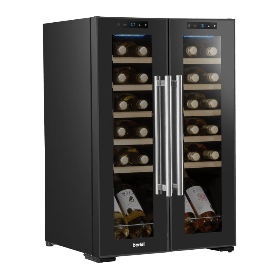 Baridi 24 Bottle Dual Zone Wine Fridge & Cooler Model No- DH97