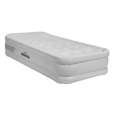 Dellonda Raised Air Bed with Removable Electric Pump & Storage Bag - Single Model No- DL144