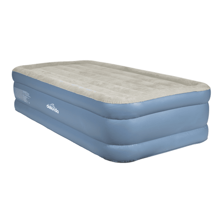 Dellonda Raised Air Bed with Built-in Electric Pump & Storage Bag - Single Model No- DL146