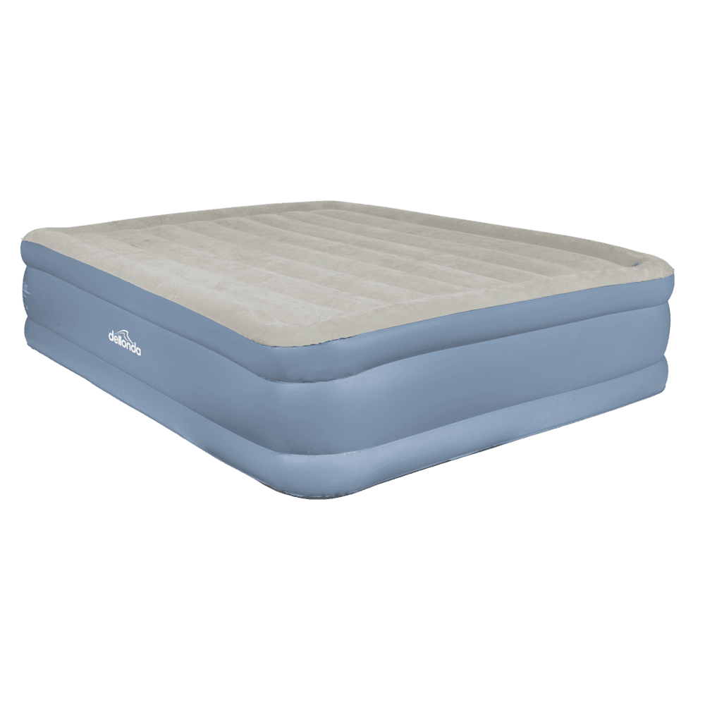 Dellonda Raised Air Bed with Built-in Electric Pump & Storage Bag - Queen Model No- DL147