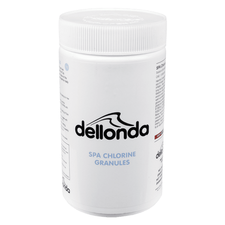 Dellonda Chlorine Granules for Hot Tubs/Spas & Swimming Pools 1kg Model No- DL50