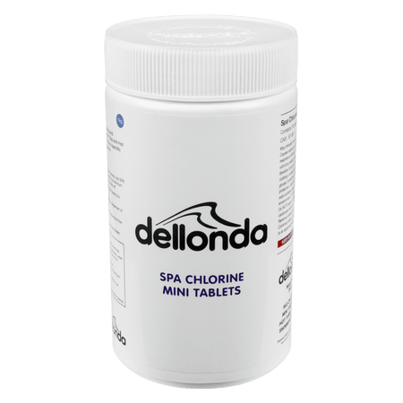 Dellonda Chlorine Mini Tabs for Hot Tubs/Spas & Swimming Pools 1kg Model No- DL51