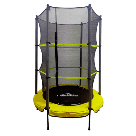 Dellonda Mini Trampoline with Safety Enclosure Net 4.6ft Model No- DL65