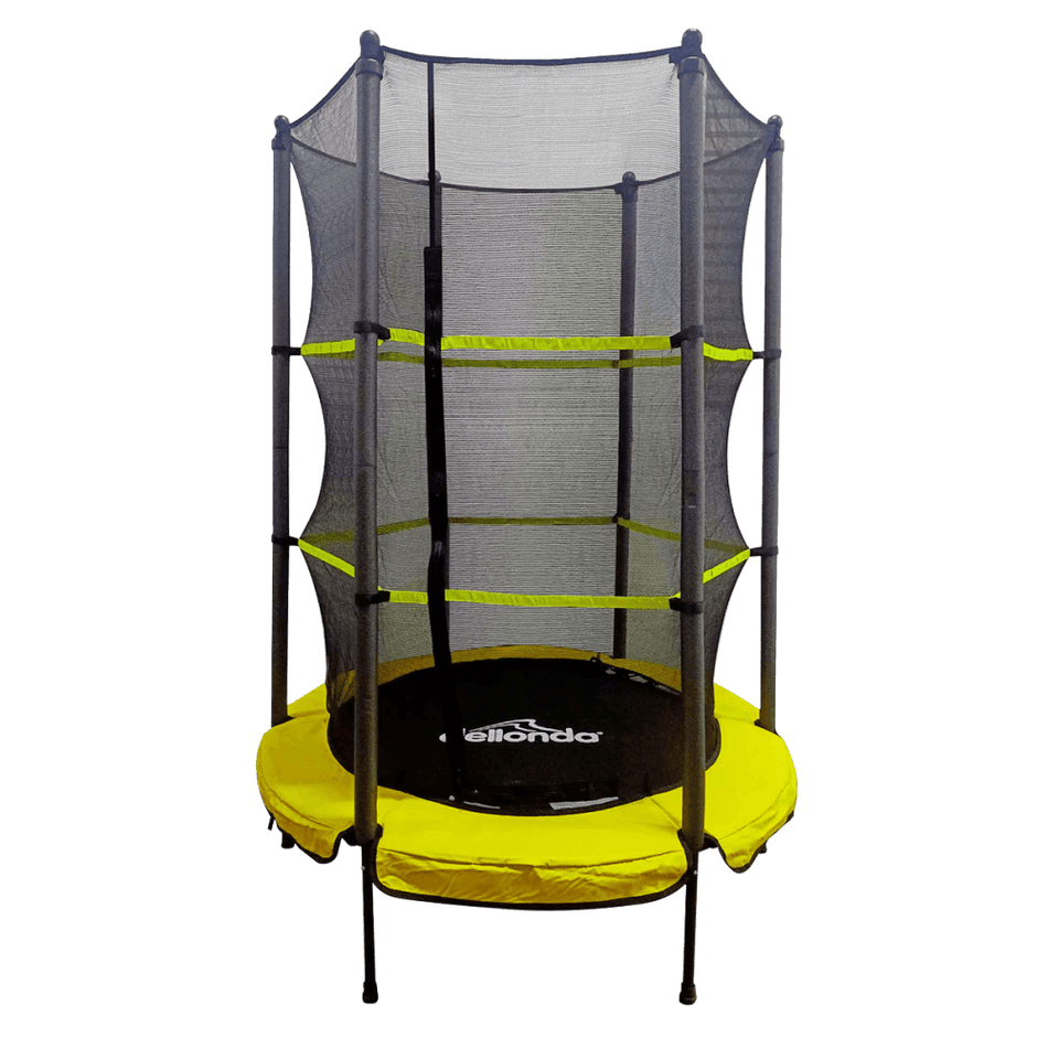 Dellonda Mini Trampoline with Safety Enclosure Net 4.6ft Model No- DL65