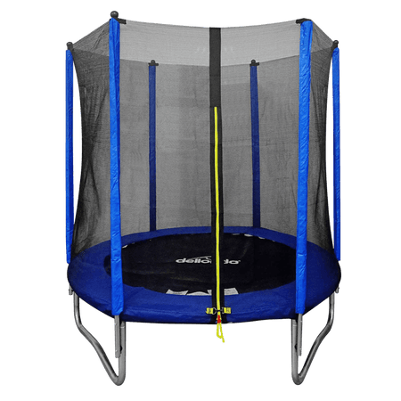 Dellonda Heavy-Duty Outdoor Trampoline with Safety Enclosure Net 6ft Model No- DL66