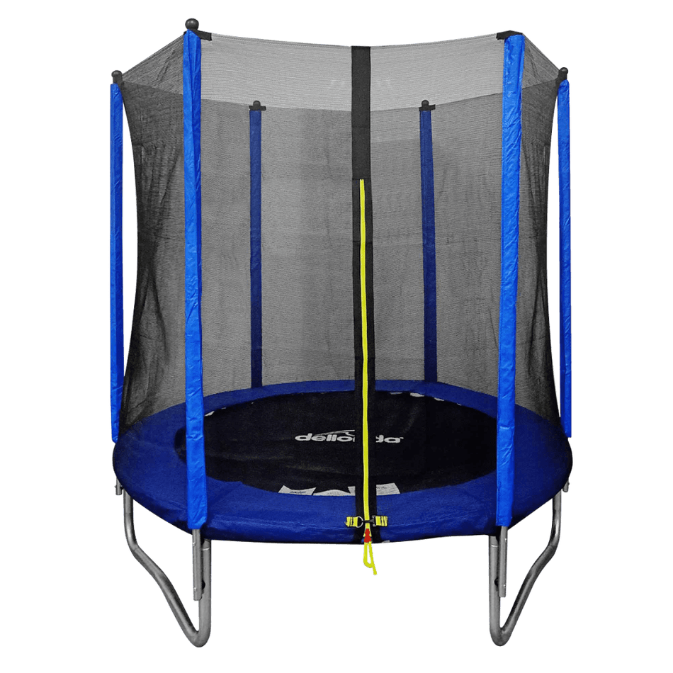 Dellonda Heavy-Duty Outdoor Trampoline with Safety Enclosure Net 6ft Model No- DL66