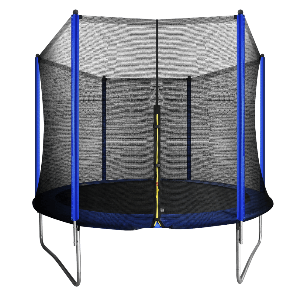 Dellonda Heavy-Duty Outdoor Trampoline with Safety Enclosure Net 10ft Model No- DL68