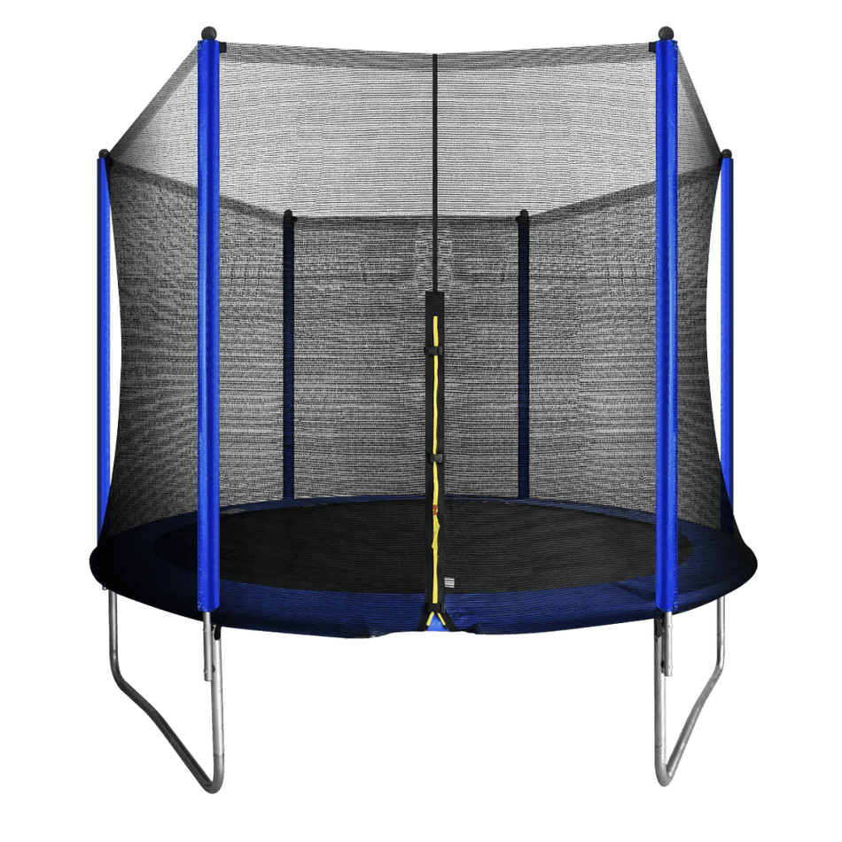 Dellonda Heavy-Duty Outdoor Trampoline with Safety Enclosure Net 10ft Model No- DL68