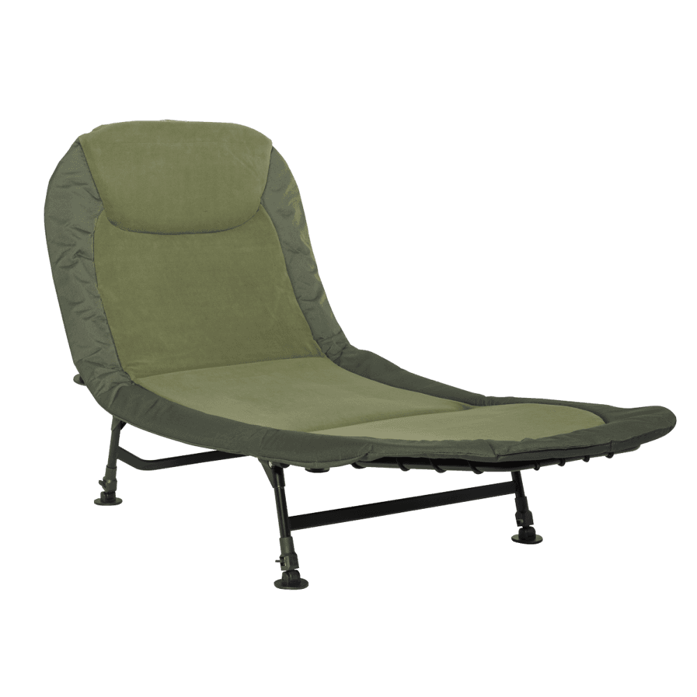 Dellonda Adjustable Bedchair with Fleece Mattress & Pillow Model No- DL77
