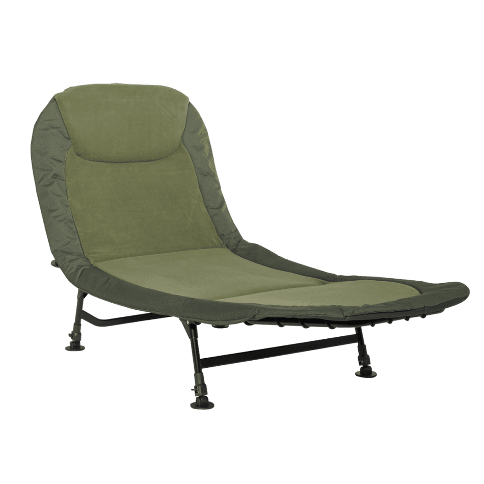 Dellonda Adjustable Bedchair with Fleece Mattress & Pillow Model No- DL77