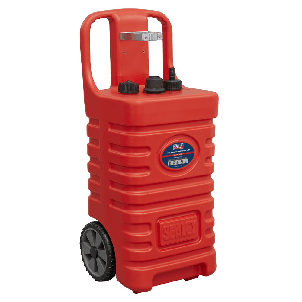 Mobile Dispensing Tank 55L - Red Model No- DT55R