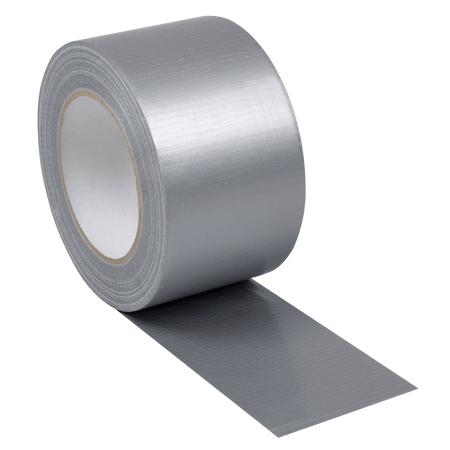 Silver Duct Tape 75mm x 50m Model No- DTS75