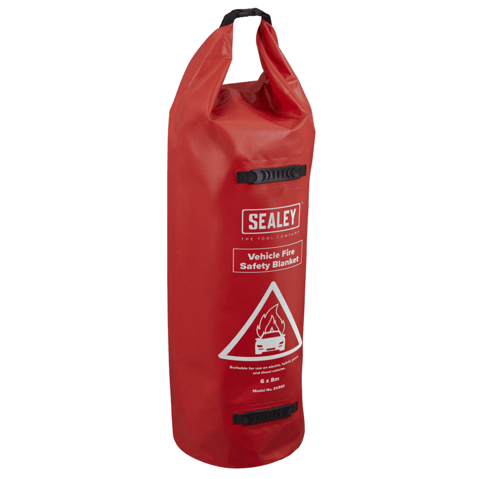 Vehicle Fire Safety Blanket - Silicone Coated 6 x 8m Model No- EV500