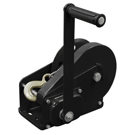 Geared Hand Winch with Brake & Cable 1130kg Capacity Model No- GWC2500B