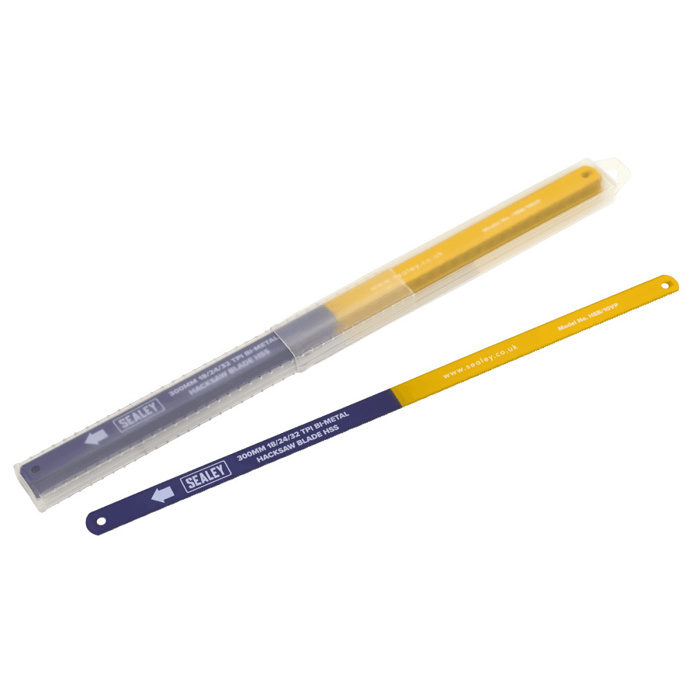 Bi-Metal Hacksaw Blade 18/24/32tpi Vari-Pitch 300mm - Pack of 10 Model No- HSB/10VP