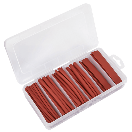 Heat Shrink Tubing Assortment 100mm 95pc - Red Model No- HST100R