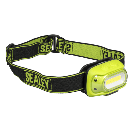 Rechargeable Head Torch with Auto-Sensor 8W COB LED - Green Model No- HT08RG