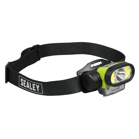 Rechargeable Head Torch with Auto-Sensor 5W & 3W COB LED Model No- HT400LED