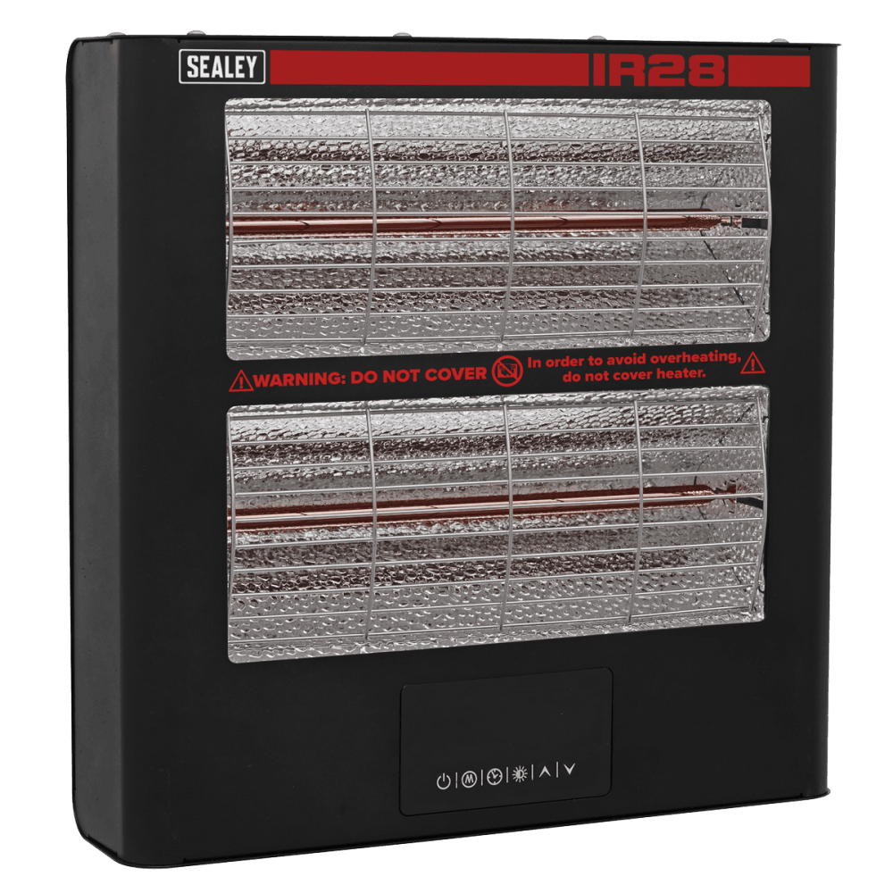 Wall Mounting Infrared Quartz Heater 2.8kW/230V Model No- IR28