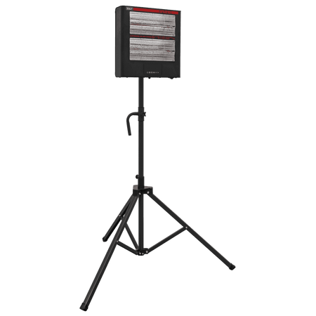 Infrared Quartz Heater with Tripod Stand 230V 1.4/2.8kW Model No- IR28CT