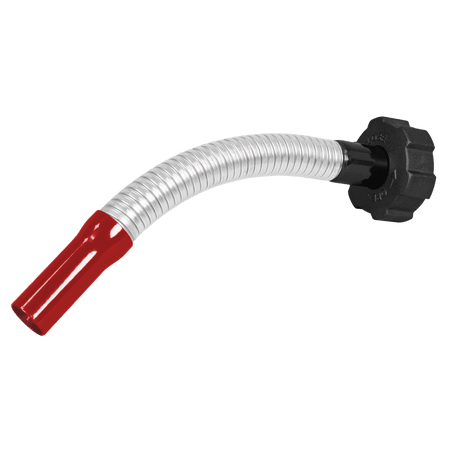 Flexi Pouring Spout for Screw Cap Jerry Cans - Red Model No- JC1SCR