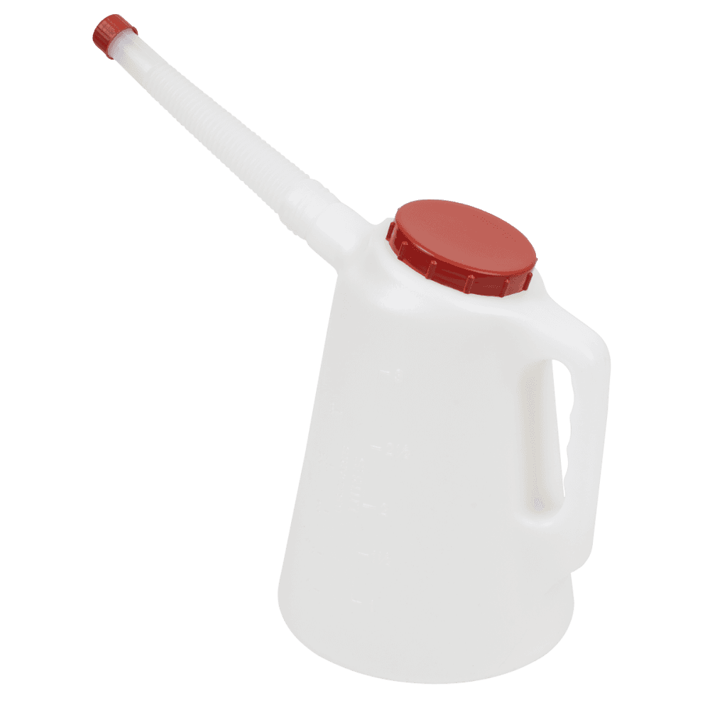 Oil Container with Red Lid & Flexible Spout 3L Model No- JDL3R