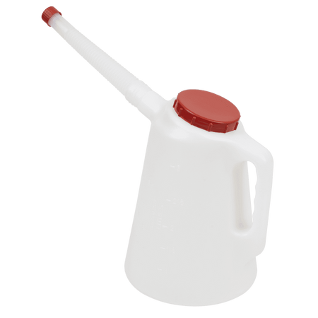 Oil Container with Red Lid & Flexible Spout 3L Model No- JDL3R