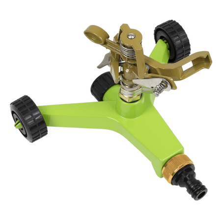 Pulsating Sprinkler with Metal Wheeled Base Model No- JS2034