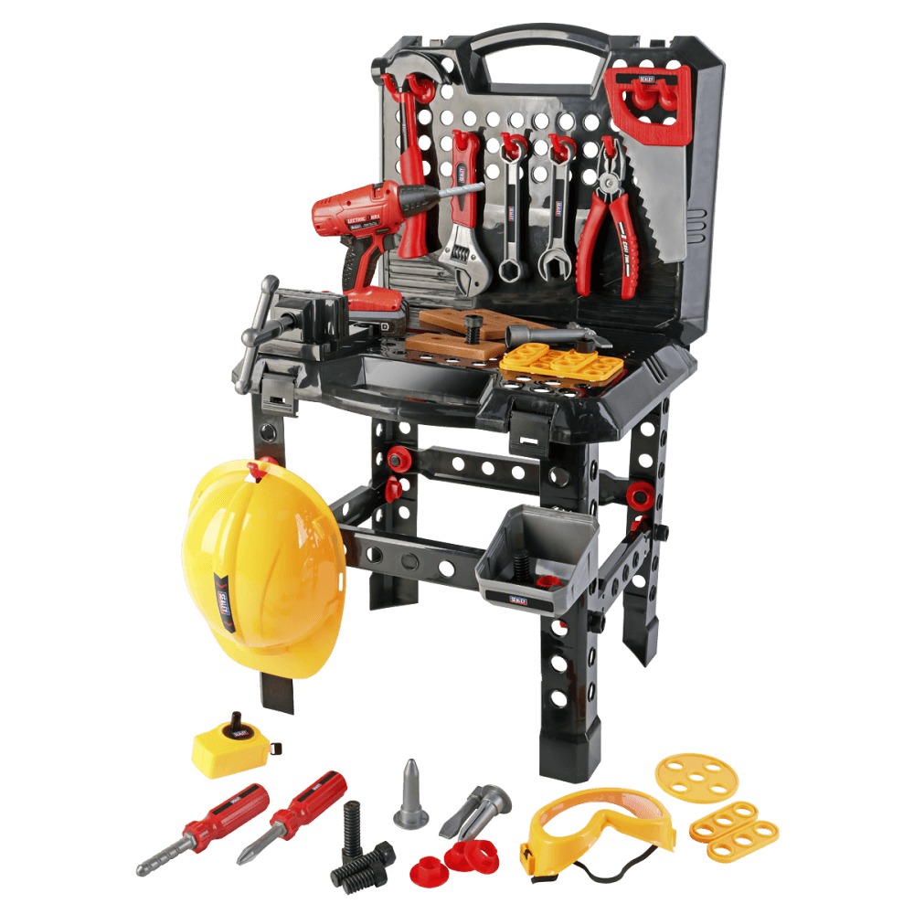 Junior Toy Tool Kit with Workbench 90pc Model No- JTK2