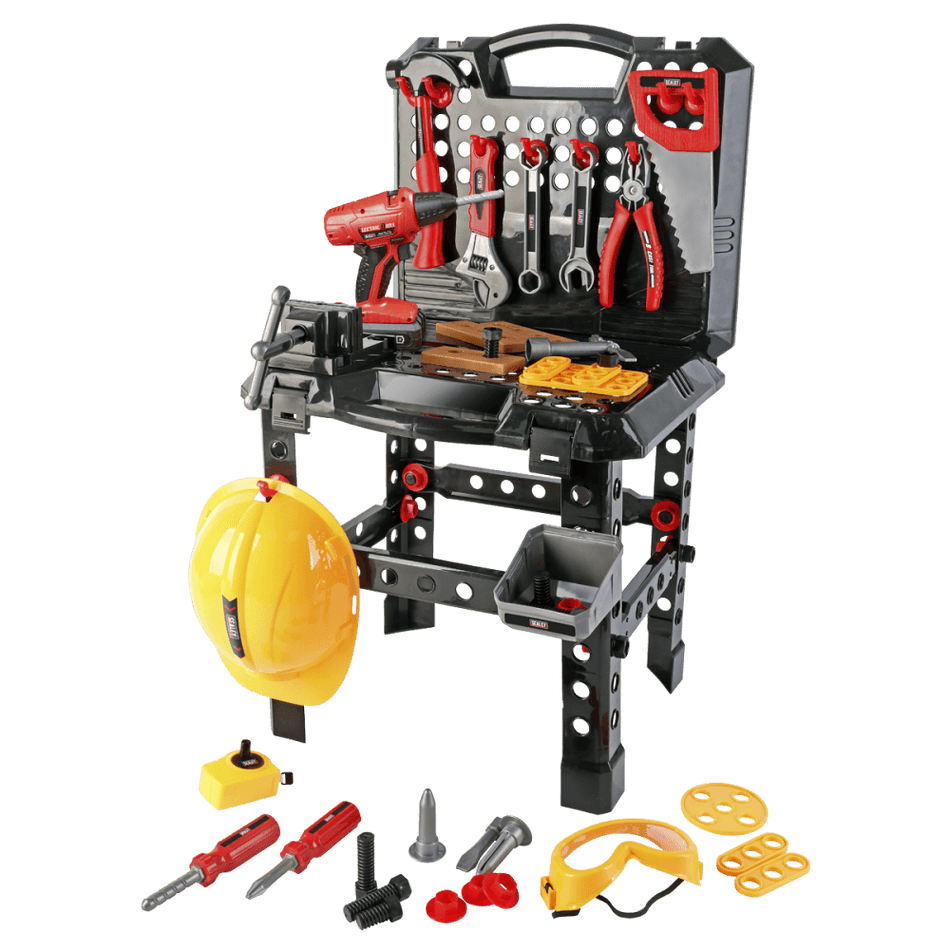 Junior Toy Tool Kit with Workbench 90pc Model No- JTK2