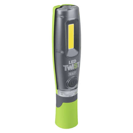 LED Twist Rechargeable Inspection Light 8W COB & 1W SMD Model No- LED1001G