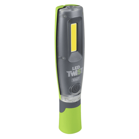 LED Twist Rechargeable Inspection Light Green Model No- LED2001G
