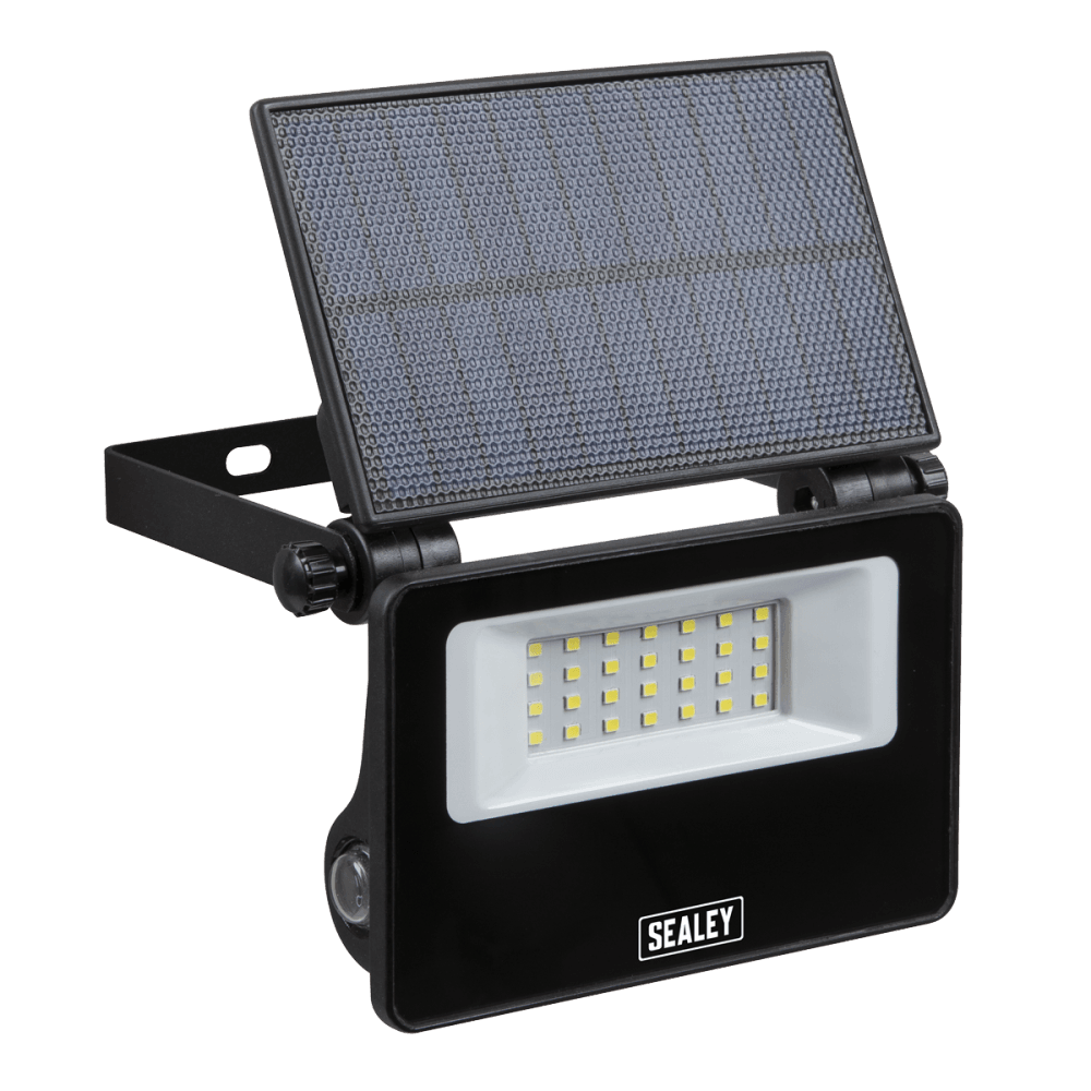 Extra-Slim Solar Floodlight with Wall Bracket 20W SMD LED Model No- LED20S