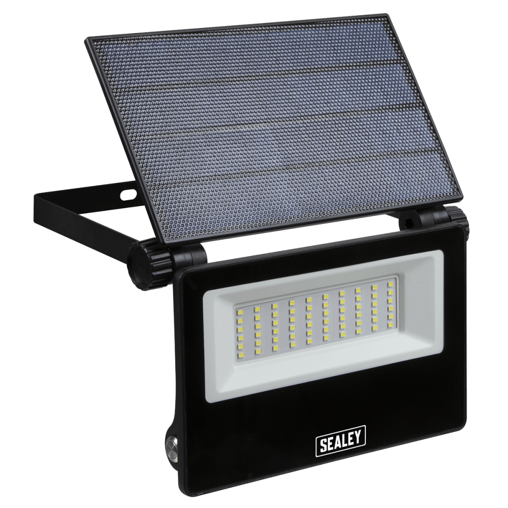 Extra-Slim Solar Floodlight with Wall Bracket 30W SMD LED Model No- LED30S