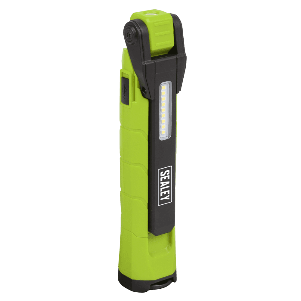 Rechargeable 360 Inspection Light 10W & 2 x 4W SMD LED - Green Model No- LED3605G