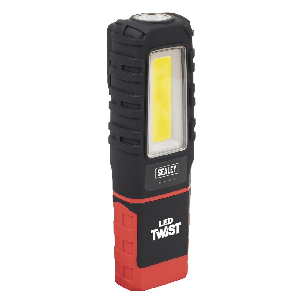 LED Twist Rechargeable Inspection Light 5W COB & 1W SMD Model No- LED601
